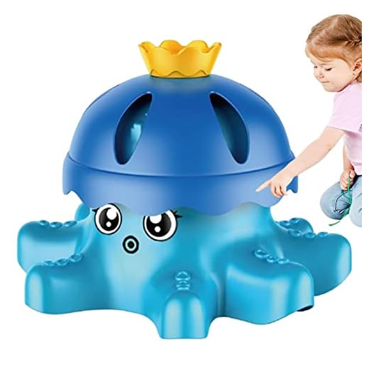 Sprinkle Octopus Toy, Rotating Water Sprinkler Toy, Cute Octopus Bath Toys For Toddlerss, Funny Splashing Toys, Christmas Birthday Gifts, Funny Outdoor Water Splash Toys For Girls Boys
