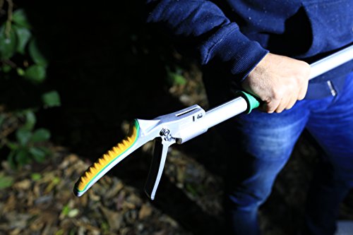 Jasper 54"-81" Aluminum 3 Sections Telescopic Fruit Tree Multi-Function Picker - Gentle Harvesting With No Bruising, Suitable For Various Fruits #TOP7