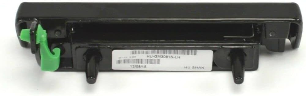 DAT AUTO PARTS Front Left Driver Side Outer Door Handle Exterior Replacement for 1991-1994 Oldsmobile Bravada Smooth Black Metal Finish GM1310119 15969376
