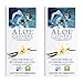 Aloe Cadabra Flavored Personal Lubricant & Moisturizer for Her, Him & Couples, Best Natural Lube Oral Gel Vanilla, 2.5 oz (Pack of 2)