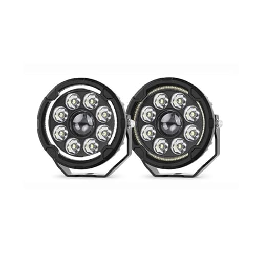 �o�C�N �w�b�h���C�g LED�o�C�N�p�t�H�O�����v 4.5�C���` �h���C�r���O���C�g �I�t���[�h �g���b�N �g���N�^�[ 4x4 ��Ɠ� UTV �⏕�w�b�h���C�g�p(D040 bracket cable)