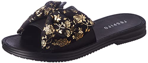 Respiro Womens Black Slide Sandal-6 Kids UK (RES-CI-W-104) (B0B9NXHFV2) Amazon Price History, Amazon Price Tracker