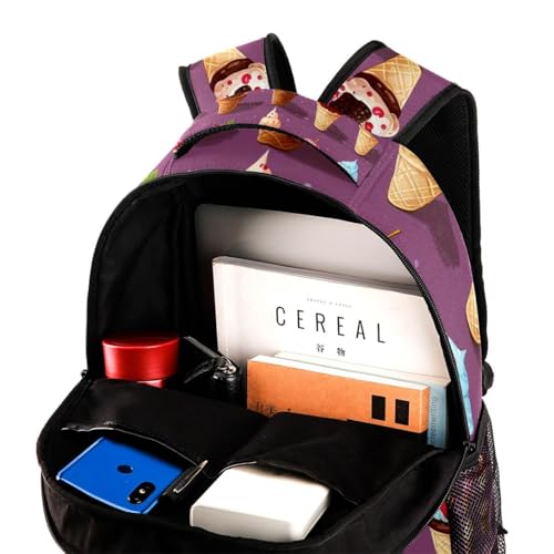 Sac à dos pour école intermédiaire multicolore durable 29.4x20x40cm - 4