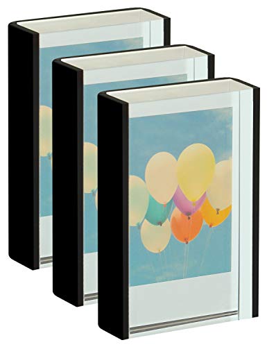 Winkine Instax Mini Frames, 3 Pack Black Acrylic Frames For Picture, Small Picture Photo Frames, Instax Mini Frames, Mini Polaroid Frames, Acrylic Frames For Fujifilm & Polaroid Go Film #TOP3