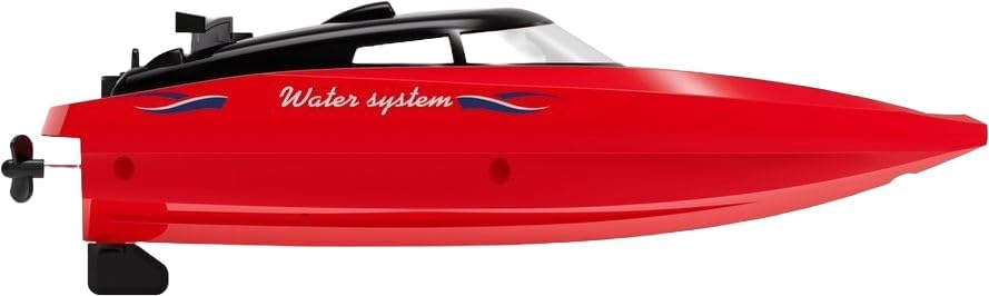 Miniatura 6 de PowerTRC Barco de velocidad de control remoto 2 en 1, cocodrilo de 2.4 GHz, barco de velocidad de juguete RC para piscinas y lagos, batería