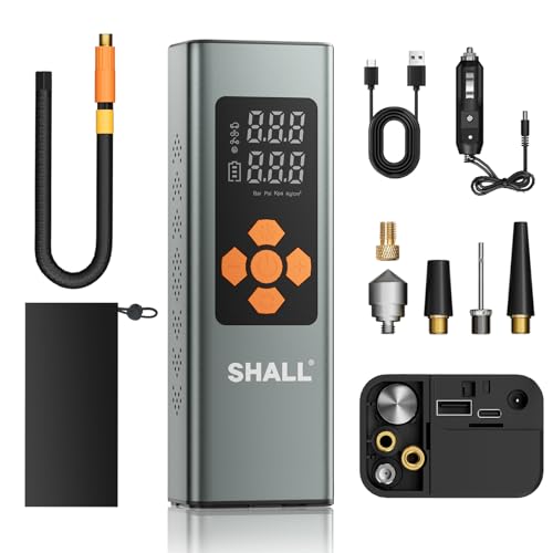 SHALL Tire Inflator Portable Air Compressor - Air Pump for