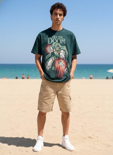 Image of Lymio Oversized T Shirt for Men || Round Neck T Shirt || Printed T Shirt (T-91-94)