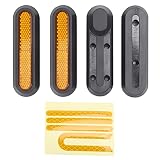 ✿ 【Material ABS de primera calidad】: Esta funda protectora de rueda delantera de scooter 100% nueva está hecha de material ABS de alta calidad, que es duradero y resistente al desgaste. No es fácil de romper, tiene una calidad confiable y una larga vida útil.