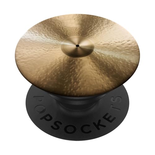 Drummer Gift Cymbal Phone Kickstands Stocking Stuffer Idea PopSockets Adhesive PopGrip
