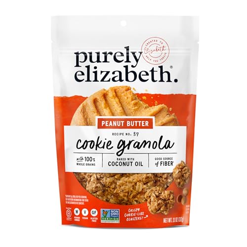 Purely Elizabeth, Granola Peanut Butter Cookie, 11 Ounce