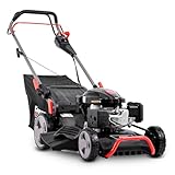 Tondeuse Thermique tractée 196CC, Mulching et éjection latérale...