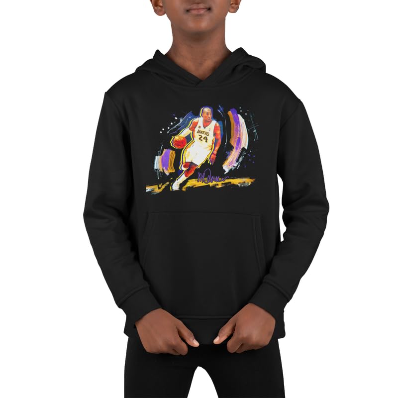 Kobe Black Mamba Lakers Hoodie for Kids - Youth Unisex Classic Fit Sweatshirt