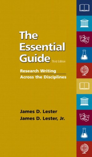 The Essential Guide: Research Writing Across the Disciplines (3rd Edition)