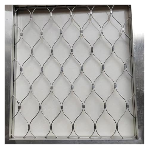Câble flexible en maille inox contre les prédateurs, filet robuste 0,8x14m pour cage à volailles