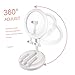 Veemoon 1Pc LED Ring Light Stand with Phone Holder Dimmable Selfie Ring Light for Streaming Video Recording Compatible with All Smartphones