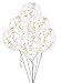Price comparison product image Unique Party 49595 - 12" Gold Confetti Balloons, Pack of 6