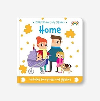 Hardcover Jolly Jigsaws - Home Book