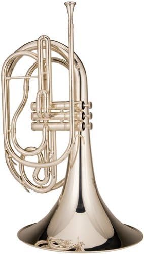 Ravel RMF202S Marching French Horn, Silver-Plated