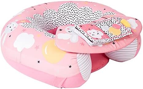 Red Kite Sit Me Up Inflatable Ring - Ring Seat with Play Tray and Activities (Dreamy Meadow)