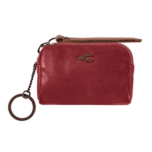 Preisvergleich Produktbild camel active, Schlüsseletui, Damen, Schlüsselmäppchen, Schlüsselring mit Karabiner, Schlüsselanhänger, Loja, Rot