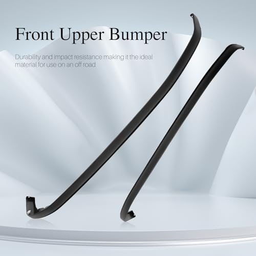 CarPartsDepot Front Upper Bumper Cover Pad Textured Black Compatible With 1994-2002 DODGE Ram 1500 2500 3500 Fits 55234605 CH1000160 - Thumbnail 2