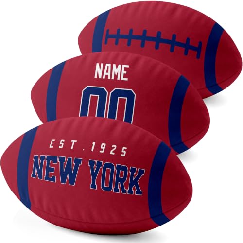 Image of ANTKING New York Throw Pillow Custom Name Number for Men Boy Gifts