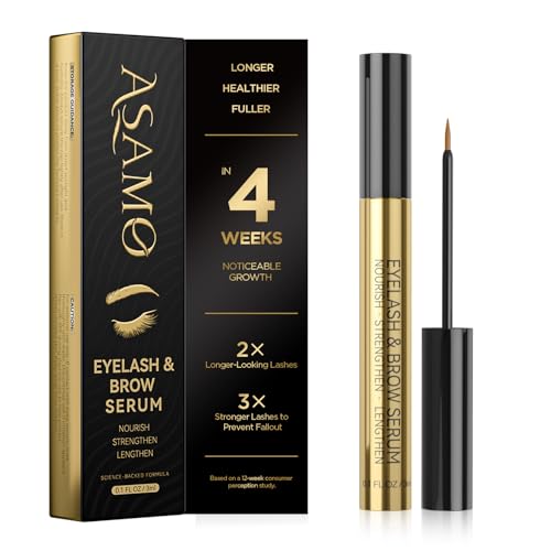 ASAMO Eyelash & Eyebrow Growth Serum (3 mL)