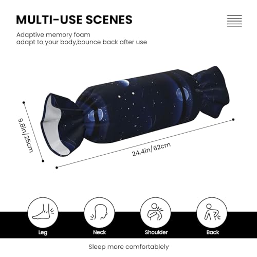 Almohada de espuma viscoelástica tamaño único negro miniatura 3