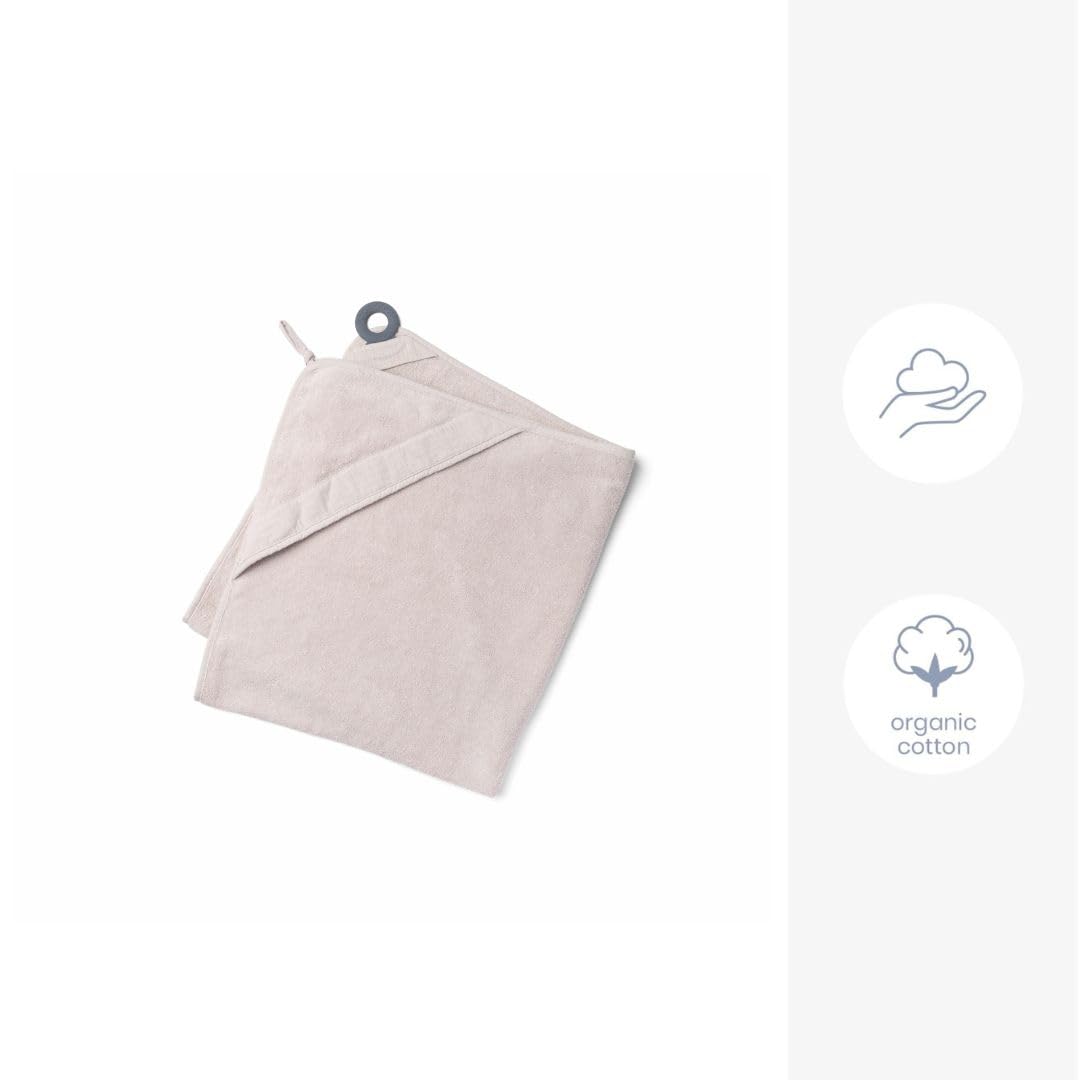 doomoo Dry'n Play Bath Cape, Almond - Image 2