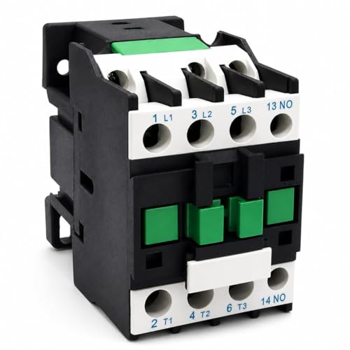 Image of SANAVYA 3 Pole Contactor Heavy Duty Electrical Contactor with 220V AC Coil for Industrial and Commercial Applications | Pack of 2