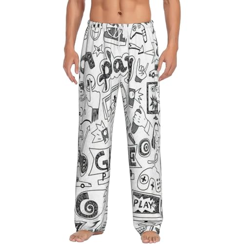 Pantalon de pyjama en polaire homme pour des soirées cocooning au chaud
