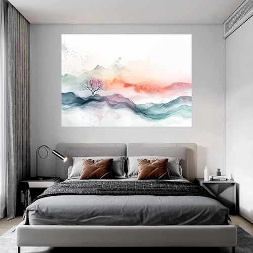 Artwork tableau decoration FJASKER pour habiller un grand mur vide - 3