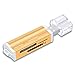 Produktbild XU-XIAZHI,4 in1 USB 2.0-Kartenleser SD/Micro SD/TF/MS / M2(Color:GOLDEN)