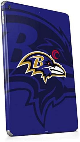 Skinit Decal Tablet Skin Compatible with iPad 9.7in (2018) - Officially Licensed NFL Baltimore Ravens Double Vision Design
