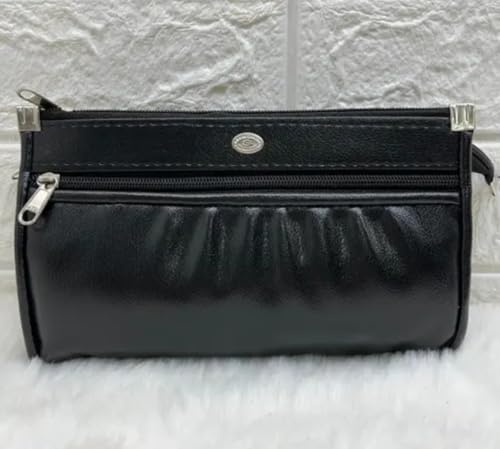 Image of Trendy PU Multi Zip Pocket Daily Use Purse for Women Wallet Bag for Girls Clutches Bag for Women Multicolour Small Handbag Multi card slots phone pocket ladies purse