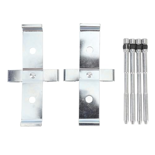 SIXRUN Kit de Herrajes para Pinza de Freno de Disco Delantero Kit de Clips de Pasadores de Pastilla de Freno LX0469 para RS 250 265 275 SPORT 2008 a 2022 con Construcción de Metal