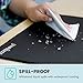 Perixx DX-1000M Waterproof Gaming Mouse Pad with Stitched Edge - Non-Slip Rubber Base Design for Laptop or Desktop Computer - M Size 9.84x8.27x0.08 Inches