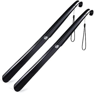 Lakeston Extra Long Handled Shoe Horn - Straight & Sturdy Long Shoe Horn for Elderly & Anyone With Mobility Issues