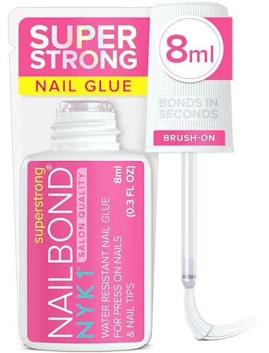 Super Strong Nail Glue for Press On Nails, Nail Tips