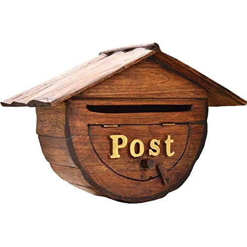 Cassetta postale da parete per esterni, cassetta postale impermeabile di alta qualità, cassetta postale decorativa, cassetta postale per giornali, cassetta per il latte, cassetta postale pastorale