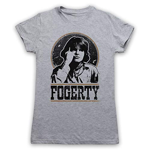 Photo de The Guns Of Brixton Creedence Clearwater Revival CCR John Fogerty Tribute T-Shirt des Femmes, Gris, Large