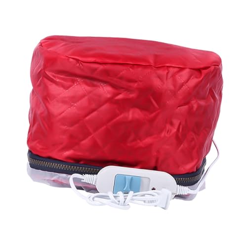 MERIGLARE Touca de aquecimento para cabelo, chapéu de cuidados com controle de temperatura de 3 modo