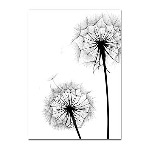Impression toile noire et blanche triptyque décoration murale moderne