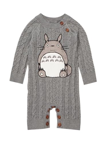 Image of BoxLunch Studio Ghibli My Neighbor Totoro Cable Knit Infant One-Piece Exclusive