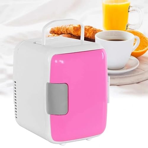 N/A 4L Portable Single Door Refrigerator For Heating Cooling Mini Travel Car Fridge Freezer Desktop Cooler Cooling Box For Home Dorm #TOP2