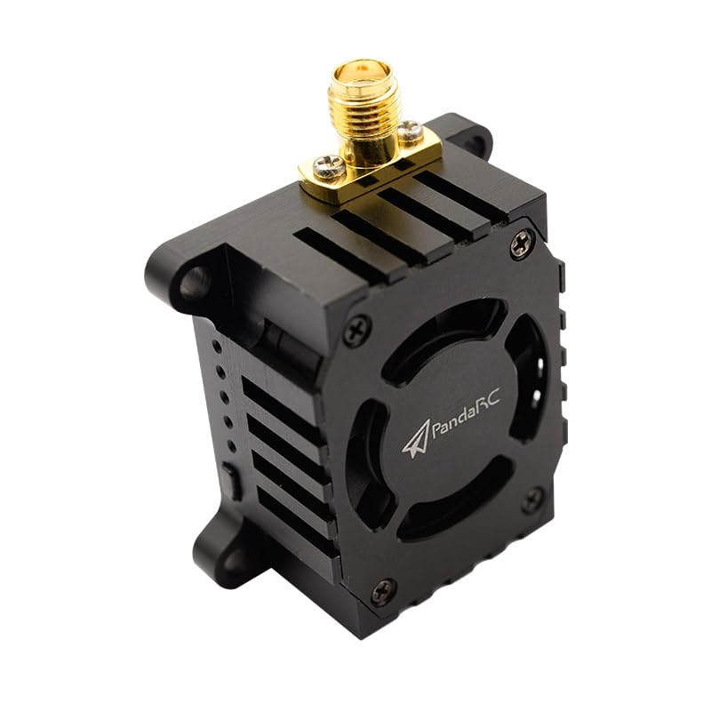 Image of PandaRC VT5804 V3 5.8GHz VTX 0mW /25mW /200mW /400mW /800mW /1000mW itchable with Cooling Fan for Long-Distance FPV Racing Drone quadcutter (36mmx36mmx17.5mm)