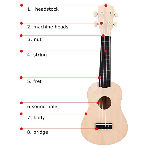 Kit de Bricolage pour UkuléLé, Faites Votre Propre Kit de Bricolage pour UkuléLé pour Enfants, Amis, Famille, Amateur - Les Beatles, Paul McCartney, John Lennon, RIngo Starr, George Harrison Kit de Bricolage pour UkuléLé, Faites Votre Propre Kit de Bricolage pour UkuléLé pour Enfants, Amis, Famille, Amateur – Image 6