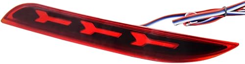 Miniatura 4 de Señales de giro de flujo secuencial, luz de freno LED trasera, compatible con Ford compatible con Mustang 2015-2021, para los modelos Shelby GT350 y