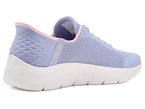 Skechers Women's Go Walk Flex Hands Free Slip-Ins-Grand Entry Sneaker, Periwinkle, 9.5