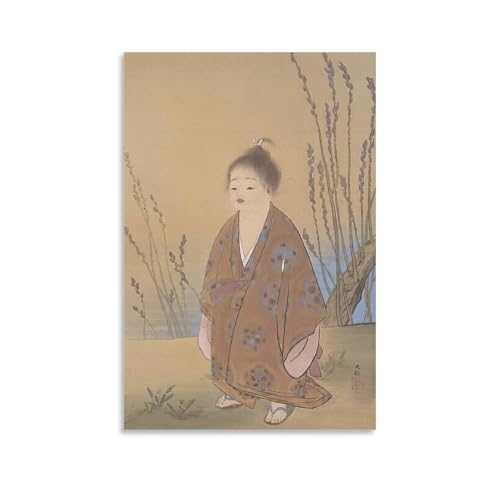 横山大観 風景芸術ポスター (17) ホーム装飾 パネル 壁アート 現代壁掛け 絵画 版画 芸術作品 インテリア24x36inch(60x90cm)